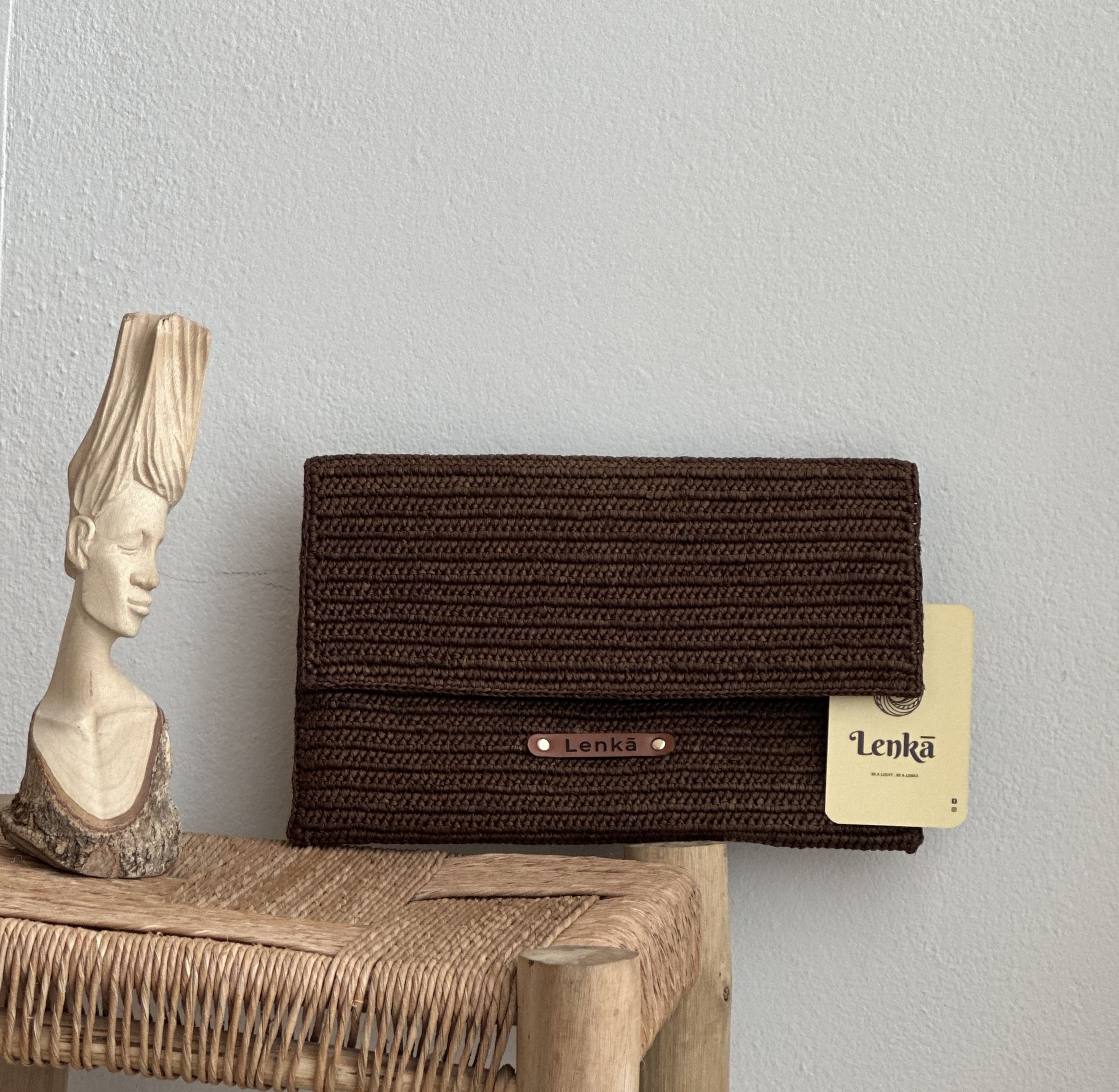 Pochette Rabat Marron