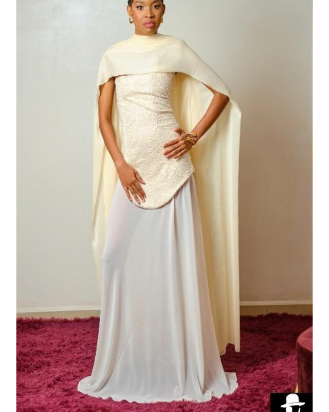 La Robe Majestueuse Ivoire